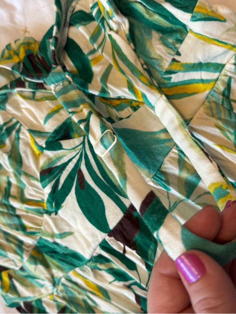 Torrid Green Leaf-Print Maxi Sundress 💚 - Picture 7 of 7